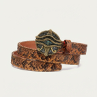 Moka Python Oudjat Eye Baby Belt