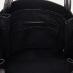 Black Leather Joseph Bag
