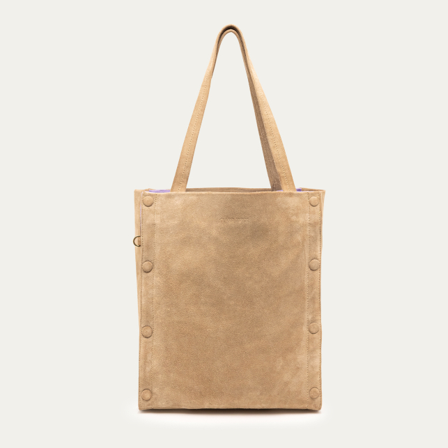 Sac Joseph Cuir Off White Lavande