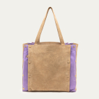 Off White lavender Leather Joseph Bag