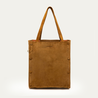 Sac Joseph Cuir Tabac Terracota