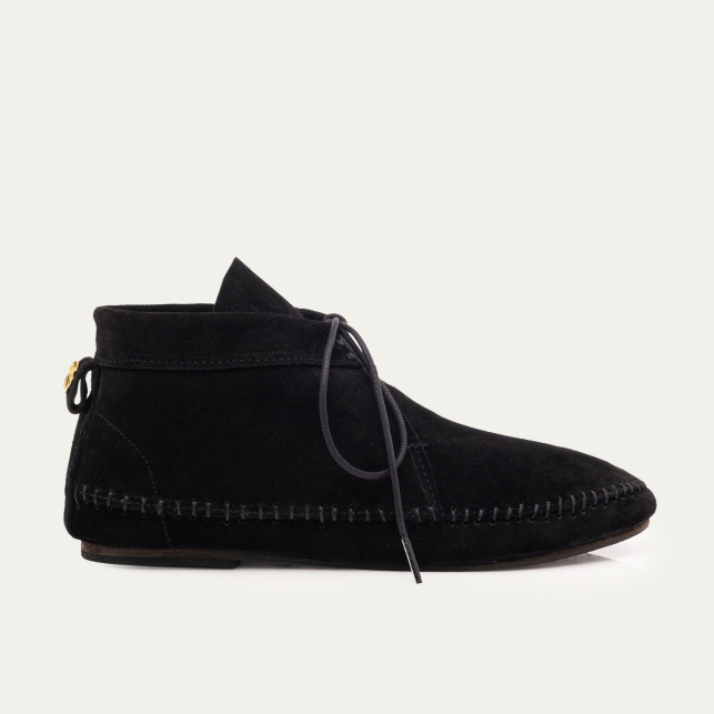 Chaussures Kate Veau Velours Noir