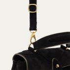 Sac Louise Veau Velours Noir