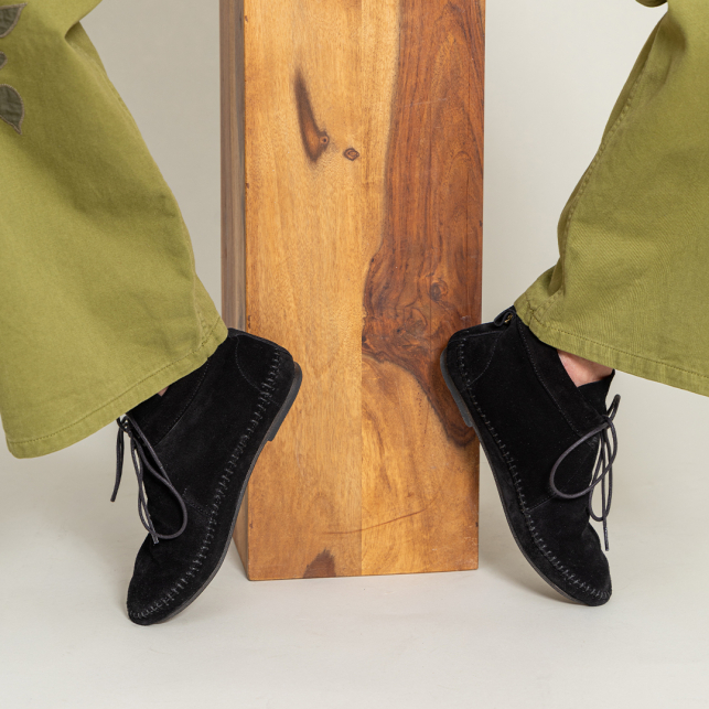 Chaussures Kate Veau Velours Noir