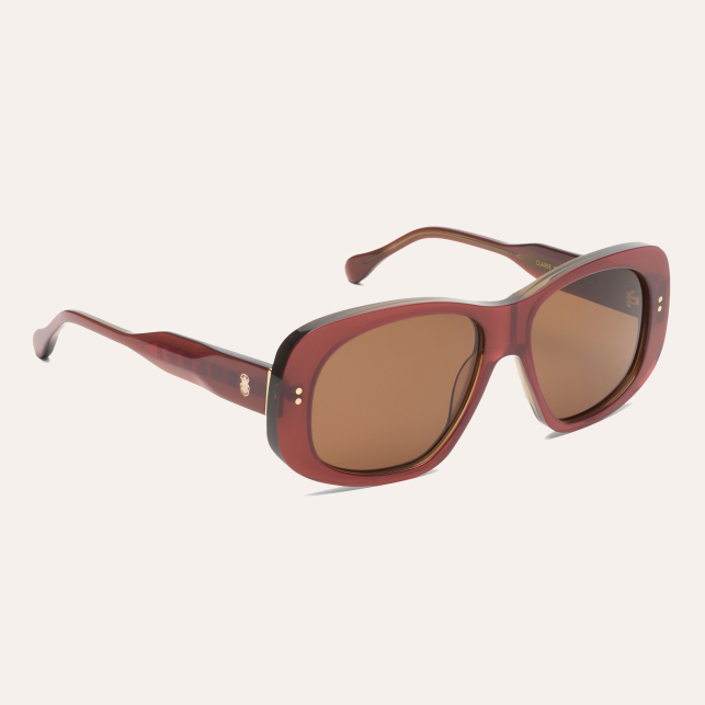 Lunettes de soleil Taliabu Terracotta
