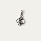 Removable Silver Beetle Pendant