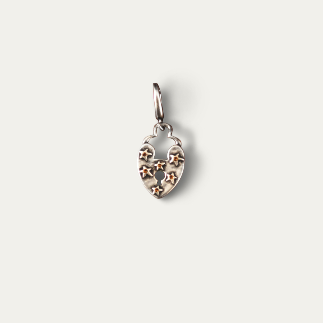 Pendentif Coeur Secret Amovible Argent