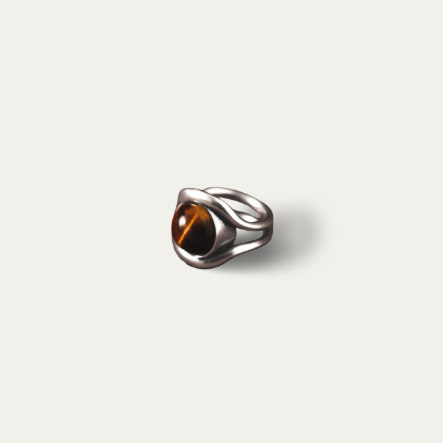 Bague à Pierre Osmose Argent