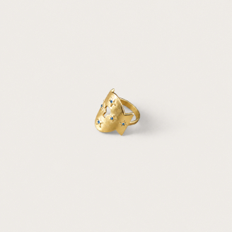 Bague Manchette Secret Or