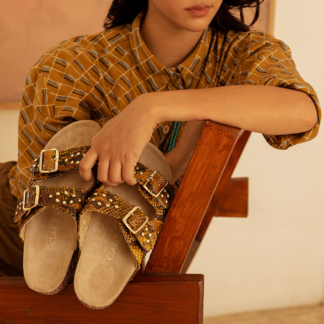 Ranch Python Odette Sandals
