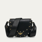Victoria Cognac Suede Calfskin Bag