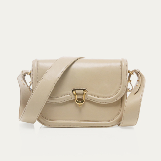 Manon Bag in Gypse Nappa Leather
