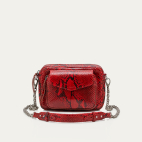 Sac Charly Python Rubis