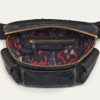 Sac Banane Python Jules Noir