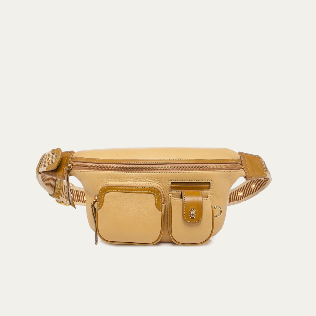 Off White Leather Pack Romeo