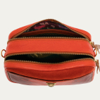 Sac Lezard Lily Orange Goyave