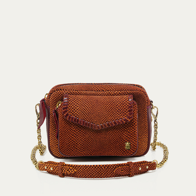 Sac Charly Veau Velours Sekhmet