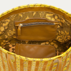 Cabas Marny Cobra Mimosa et Suede