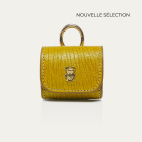 Sulfur Yellow Leather Jamie Airpod Holder