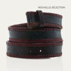 Ceinture Veau Velours Sekhmet Brodé