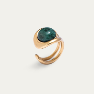 Osmose Gold Stone Ring