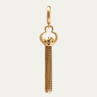 Removable Gold Tassel Pendant