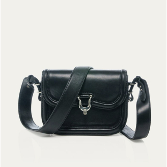 Sac Cuir Mini Manon Nappa Noir