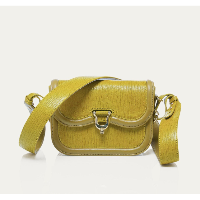 Sac Mini Manon Python Soufre
