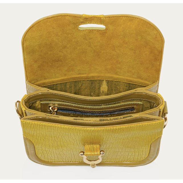 Sac Mini Manon Python Soufre