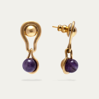 Boucles d'Oreilles Pendantes Neroli