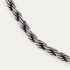 Chaîne Torsadée Sautoir Argent
