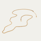 Twisted Gold Long Chain
