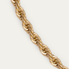 Twisted Gold Long Chain