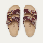 Sandales Odette Timor Bordeaux