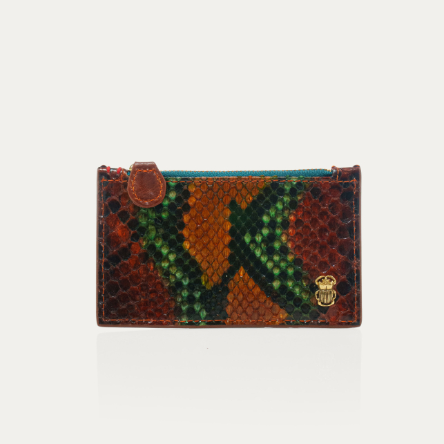 Helena Python Oasis Card Holder