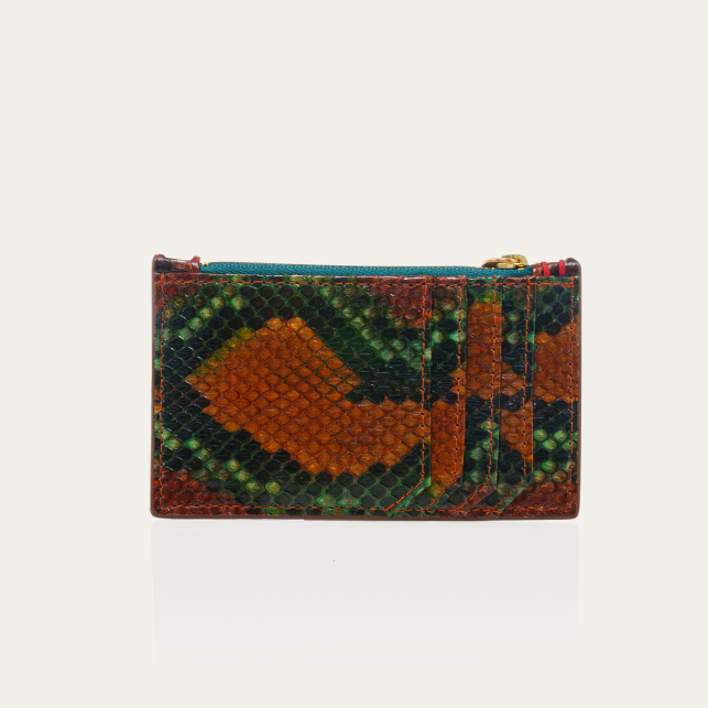 Porte Carte Helena Python Oasis