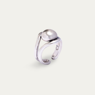 Silver Osmose Signet Ring