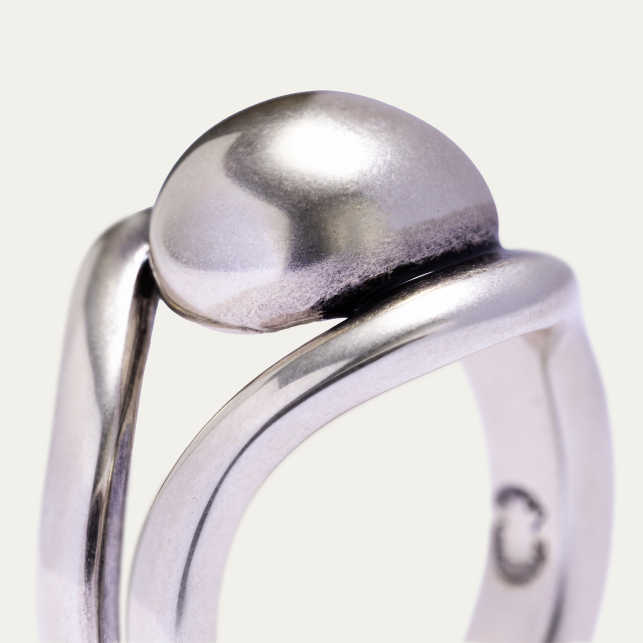 Bague Chevalière Osmose Argent