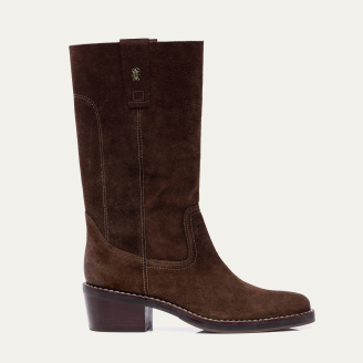 Brownie Suede Maddie Camargue Boots