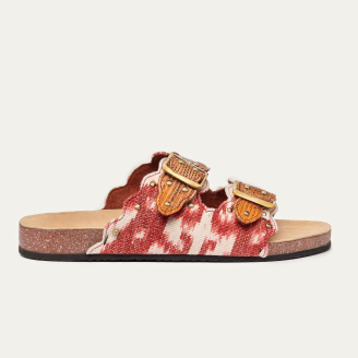 Sandales Timor Odette Rouge
