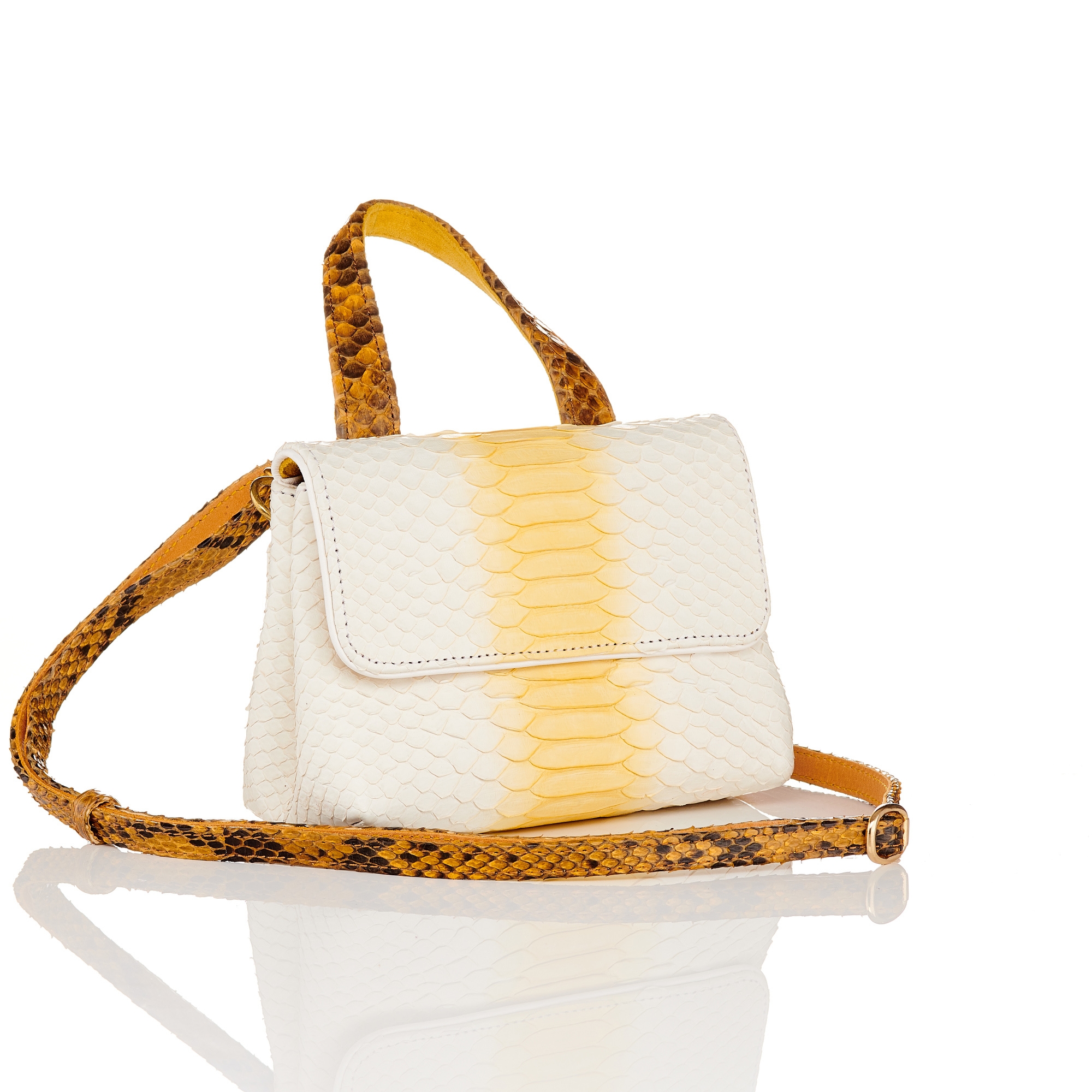 cream shoulder bag