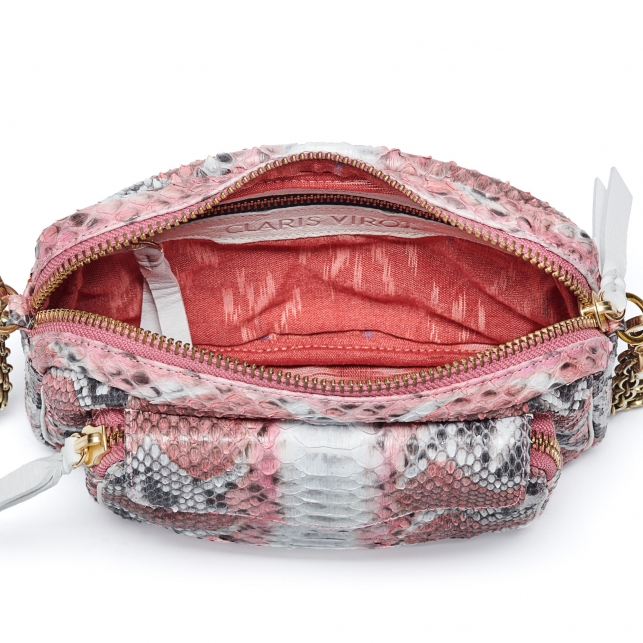 Bubble Gum Python Bag Charly