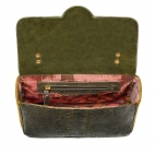 Kaki Python Bag Big Ava Beetle