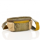 Sac Banane Python Jules Vert Kaki
