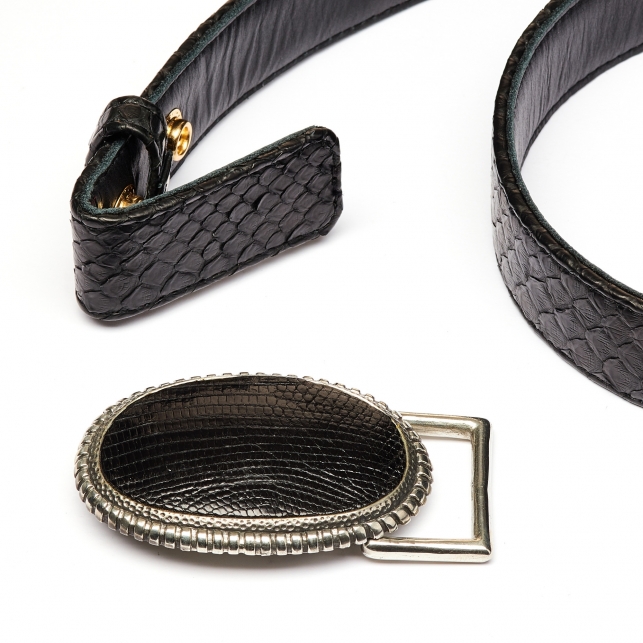 Black Lizard Dallas Buckle