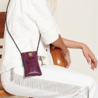 Violet Lizard Phone Bag Marcus