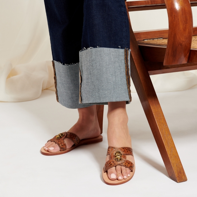 Sandales Python Nina Moka