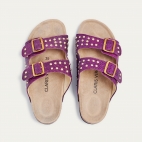 Violet Lizard Odette Sandals