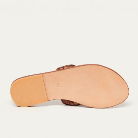 Sandales Python Nina Moka
