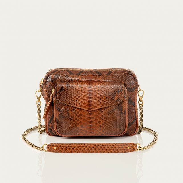 Python Bag Big Charly Moka